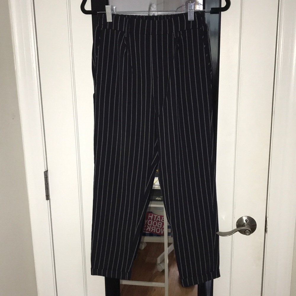 striped pants